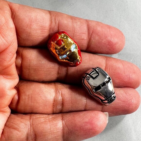 Iron Man Marvel Lapel Pin Avengers Super Hero Mask Badge Brooch Accessories Pin - Picture 6 of 8